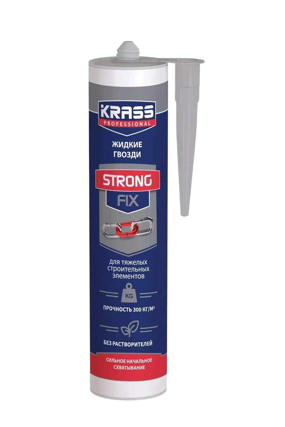 Клей KRASS ЖГ StrongFix для тяжелых элементов 280 мл