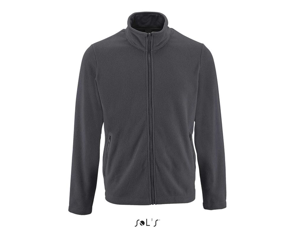 Флисовая куртка NORMAN мужская Чёрный  3XL