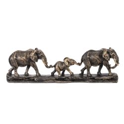 GAEM Фигурка декоративная "Слоны", L25,5 W4 H8 см