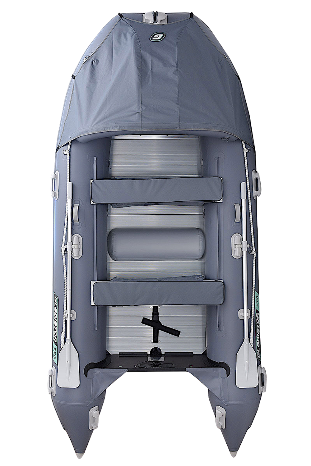 Лодка ПВХ Gladiator Professional D420AL с алюминиевым полом