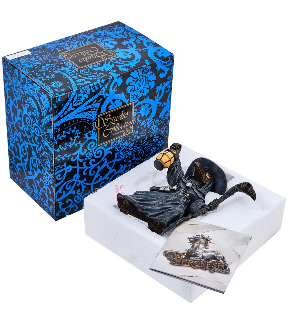 Veronese WS-1273/ 3 Статуэтка в стиле Фэнтези «Чумной доктор»