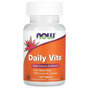 Now Foods Daily Vits 100 tablets , Мультивитамины и Минералы