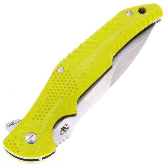 Складной нож Reptilian Молох-02 c клинком из стали 9Cr18MoV, рукоять G10