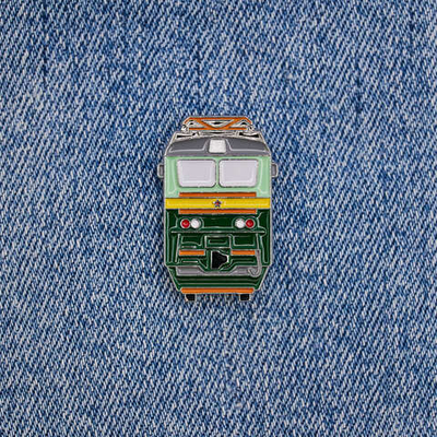 Значок электровоз ЧС7, ЧС8 зеленый