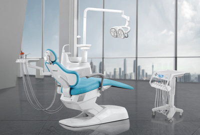 Стоматологическая установка Cingol серии X5 с подкатным блоком врача