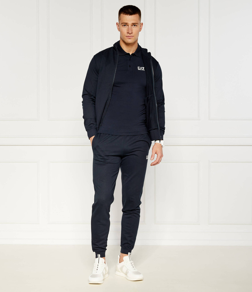 Поло EA7 - темно-синий(8NPF14 PJVQZ)