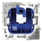 Розетка компьютерная встраиваемая VOLTUM S70 RJ45 кат.6, (сталь) vls060105