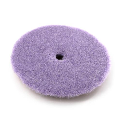 Shine Systems Lila Wool Pad - полировальный круг из лилового меха, 155 мм
