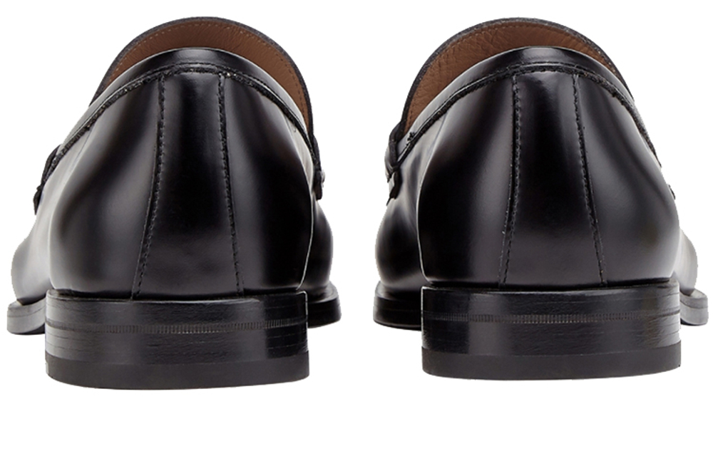 FERRAGAMO Rolo 10 Leather Loafers