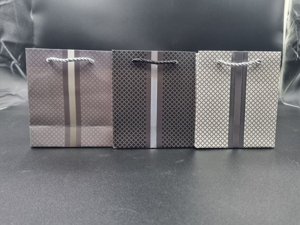 Пакет подарочный 12*14*6 DV-BK15332-2 МИКС1 КНР