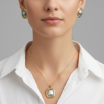 Комплект Fiore Luna, колье и серьги SG207547E-001 G