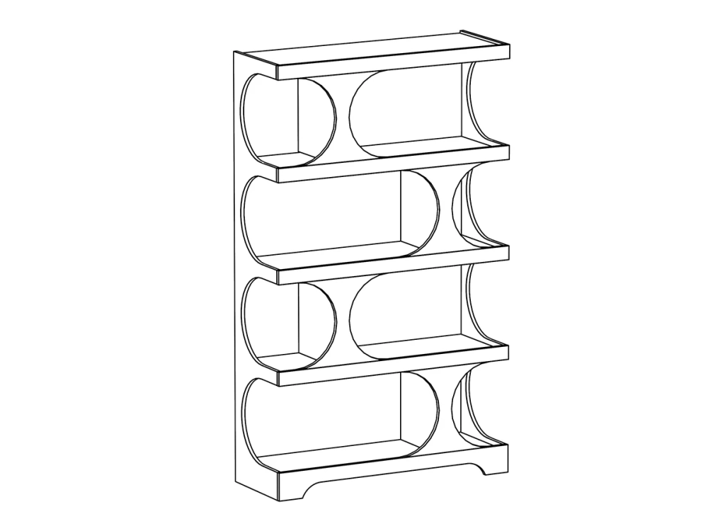 Стеллаж Calista