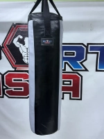 Боксерская груша из ПВХ для детей SportAsia серо-чёрная