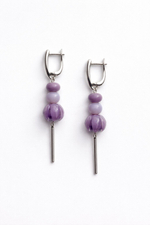 Серьги из муранского стекла