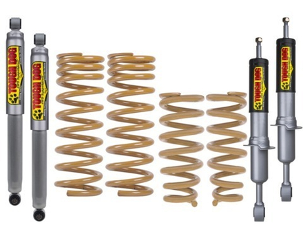 Лифт-комплект усиленной подвески Tough Dog для Toyota Land Cruiser Prado 95, тяжелая постоянная нагрузка 300 кг к ПСМ, лифт 40 мм