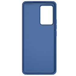 Усиленный защитный чехол синего цвета от Nillkin для Xiaomi 13 Lite и Civi 2, серия Super Frosted Shield Pro