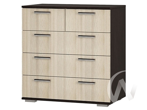 Комод Стандарт-5 NEW (венге/лоредо)