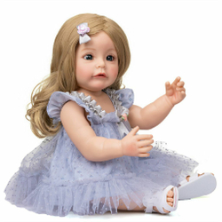 Кукла Реборн виниловая 55см в пакете (FA-028)