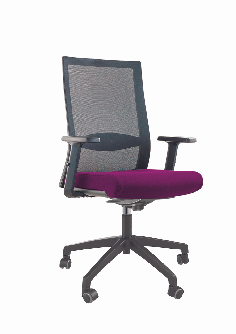 Брента/Brenta кресло операторское со спинкой-сеткой на пятилучие