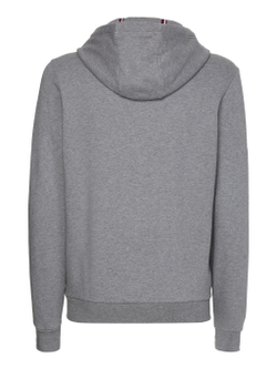 Мужская теннисная кофта Tommy Hilfiger Essentials FZ Hoody - серый