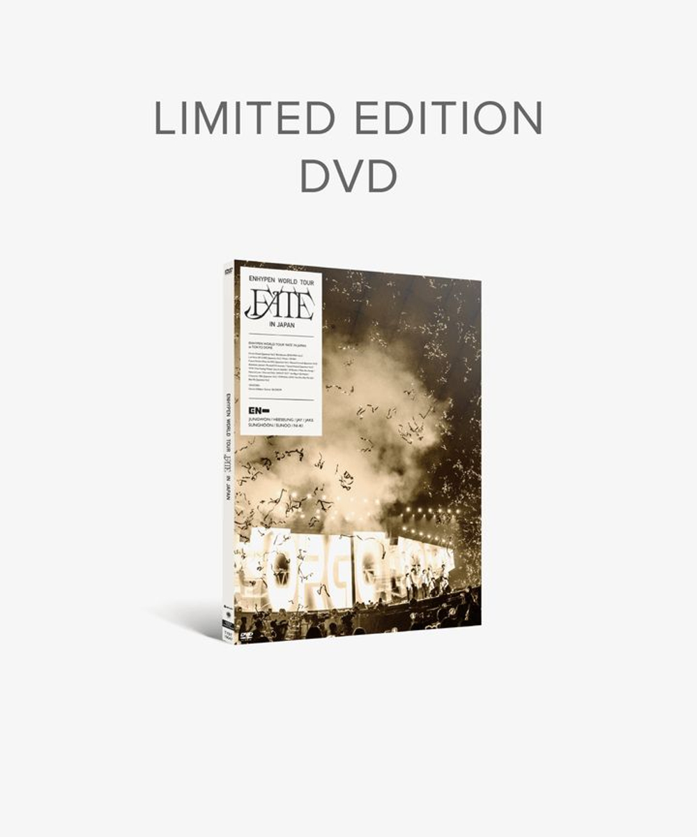 видео ENHYPEN - FATE IN JAPAN WORLD TOUR 2DVD Limited Edition