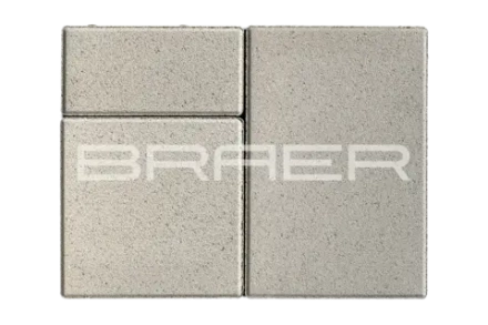 Тротуарная плитка Braer Старый город Ландхаус, Белый, 60 мм