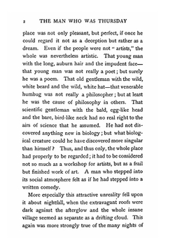 The Man Who Was Thursday | G. K. Chesterton