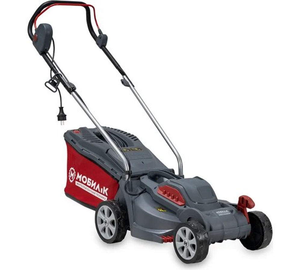 Газонокосилка электрическая МОБИЛ К XME32 КОМФОРТ Ширина 32 см, 1300 Вт, центральная регулировка выс(MBK0027784)