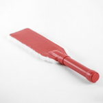 Шлепалка из натуральной кожи BDSM Арсенал, красная