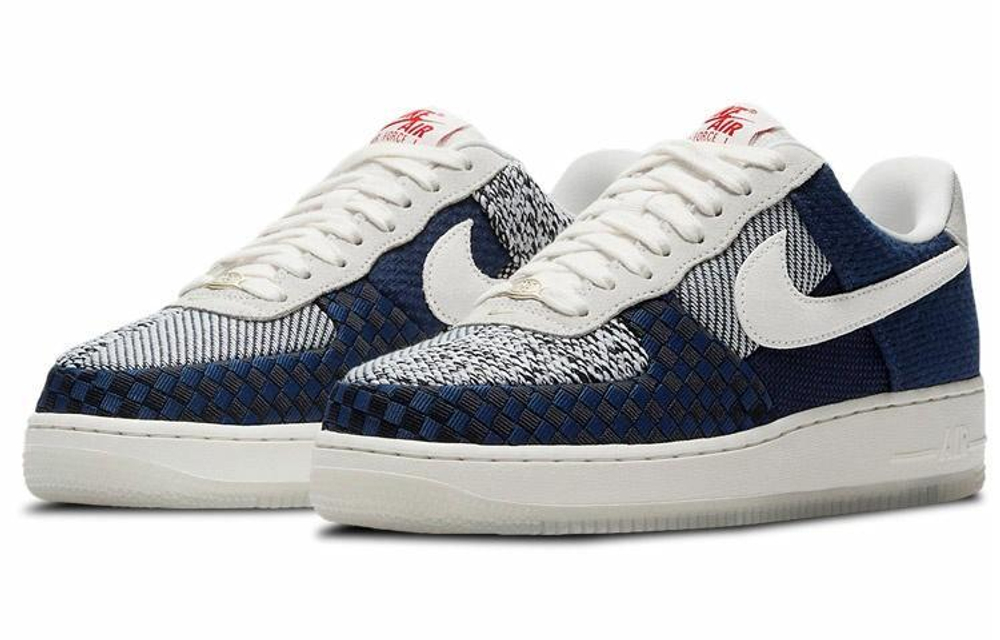 Кроссовки Nike Air Force 1 Low "Sashiko" (Женская размерная сетка)