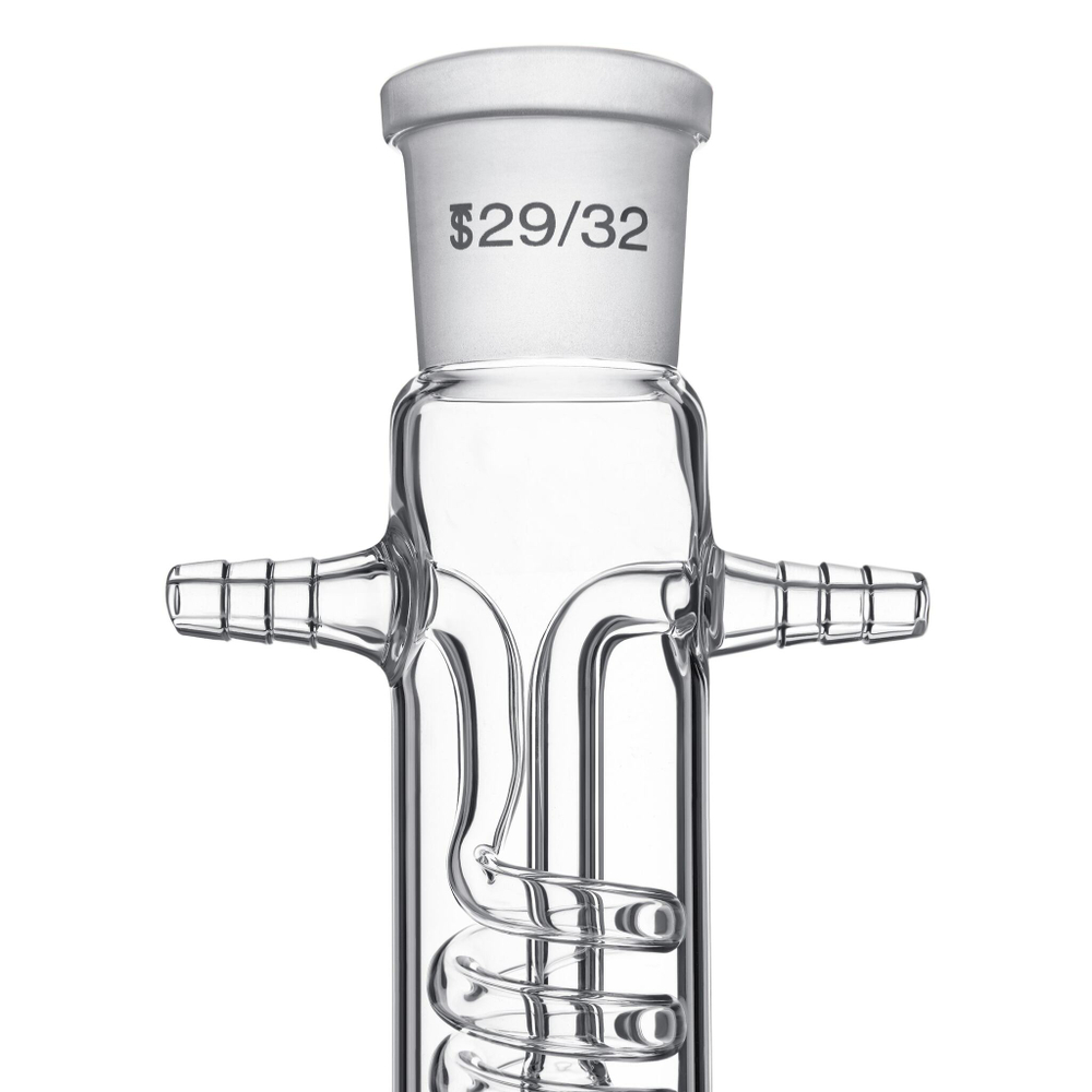 Холодильник спиральный с внутренним охлаждением, 400 мм, шлиф 29/32