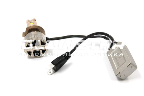 Светодиодные лампы Aozoom P6 H7 с вентилятором, 12V 55W 6000Lm (комплект, 2шт)