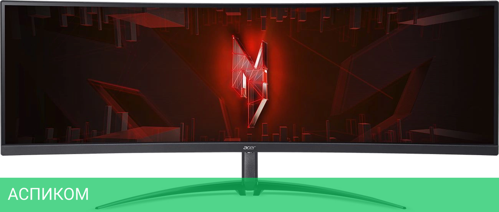 Монитор Acer XZ452CUVbemiiphuzx черный (UM.MX2EE.V01)