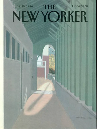 Журнал The New Yorker 30-06-1986