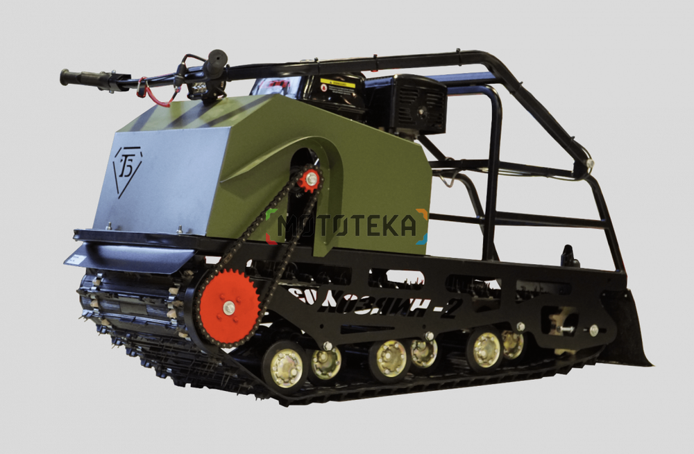 Мотобуксировщик Бурлак Хозяин - 2, Loncin 15 л.с.