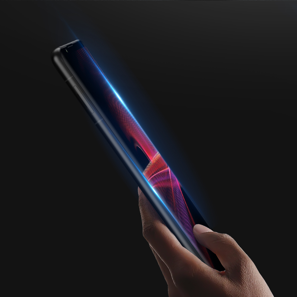 Защитное стекло из закаленного стекла для Sony Xperia 1 III (1-3), от Dux Ducis серия 10D Full Screen Glass