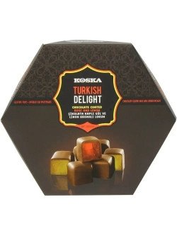 Рахат Лукум в молочном шоколаде , аромат лимона и апельсина