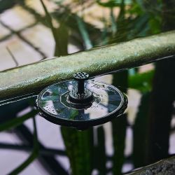 USL-S-825-PT180 RGB FOUNTAIN Садовый светильник на солнечной батарее Фонтан. Плавающий. 12 светодиодов. RGB свет. 1xАA Ni-Mh аккумулятор в-к. IP44. TM Uniel