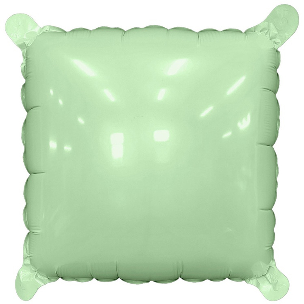 Шар фольгированный Квадрат 40 см (Зеленый)