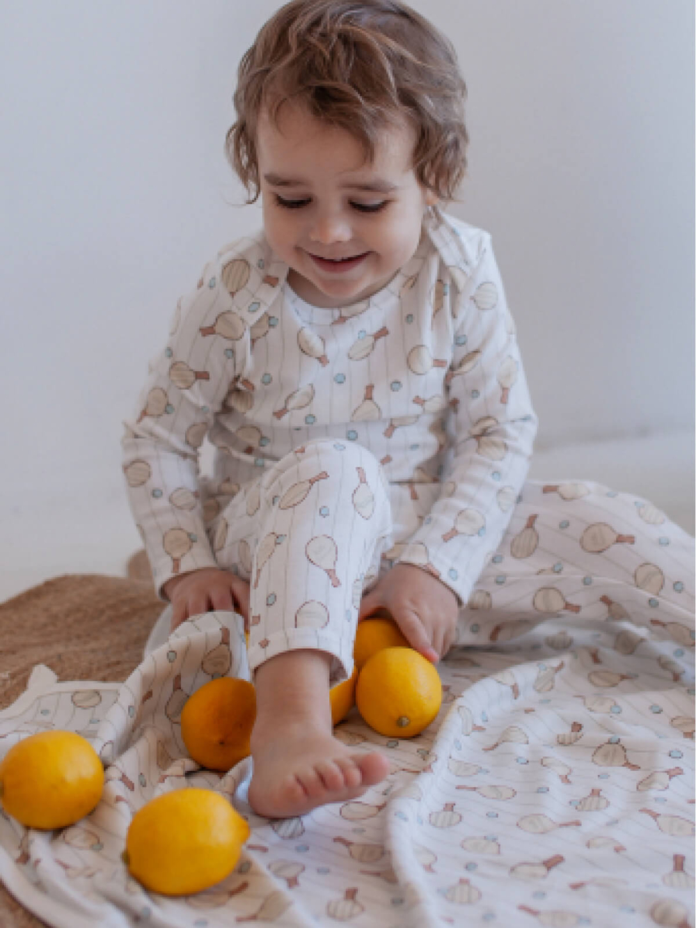 Двусторонний плед Mjölk Ping Pong