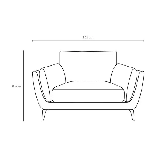 Кресло Amsterdam светло-бежевое