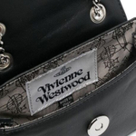 Vivienne Westwood Small Saffiano Orb Plaque Crossbody Bag