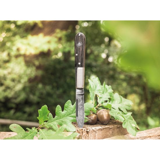 Складной нож Boker 100503 Barlow Oak Tree c клинком из стали С75, рукоять дерево (Дуб) / нейзильбер