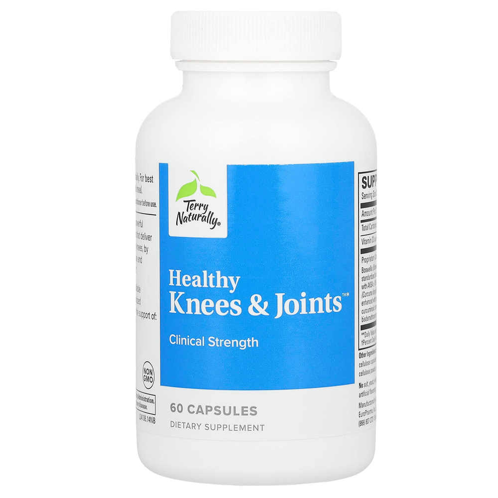 Terry Naturally, здоровье коленей и суставов, 60 капсул