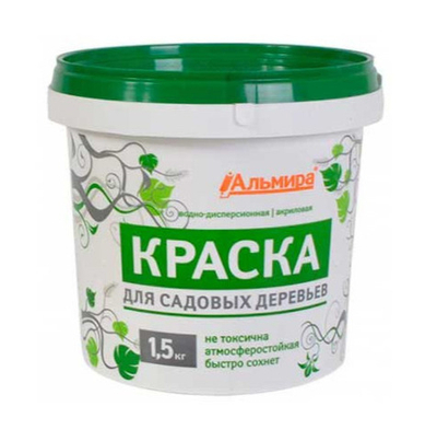 Краска  « Для садовых деревьев»    Альмира