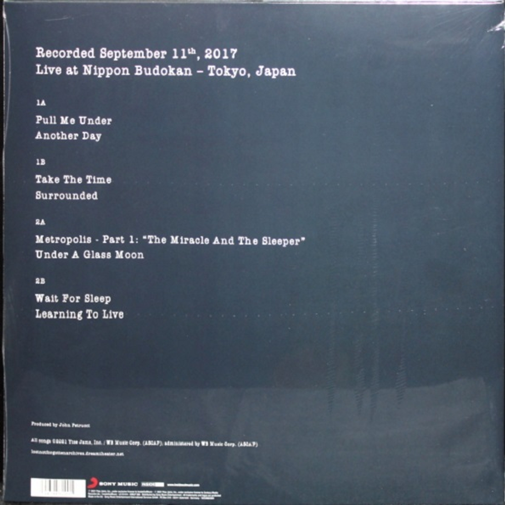 Dream Theater / Lost Not Forgotten Archives - Images And Words - Live In Japan, 2017 (2LP+CD)