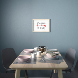 IKEA BILD  (ИКЕА БИЛД)  -  Плакат, Будь собой, 40x30 см
