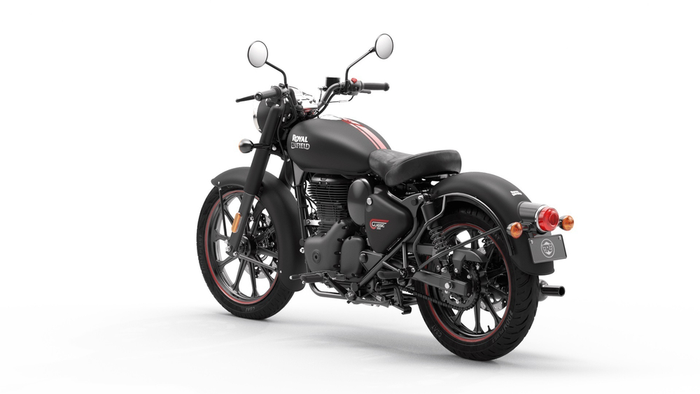 Royal Enfield Classic 350 Dark Stealth Black