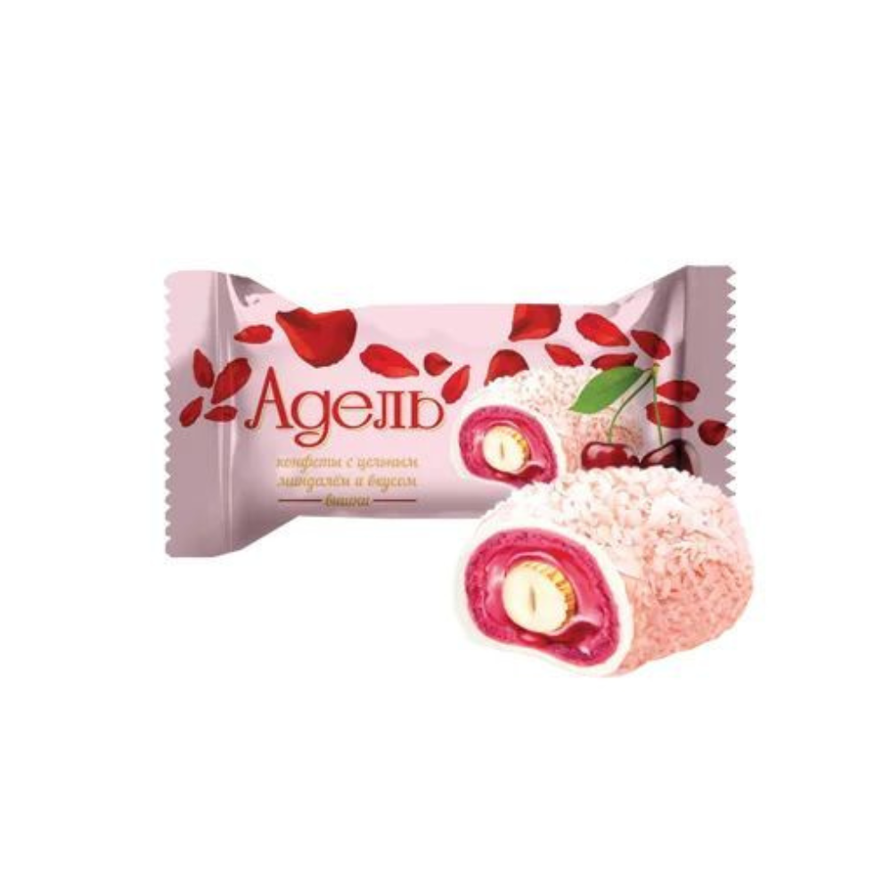 Конфеты Адель с цельным миндалем и вишней Акконд вес (7995)