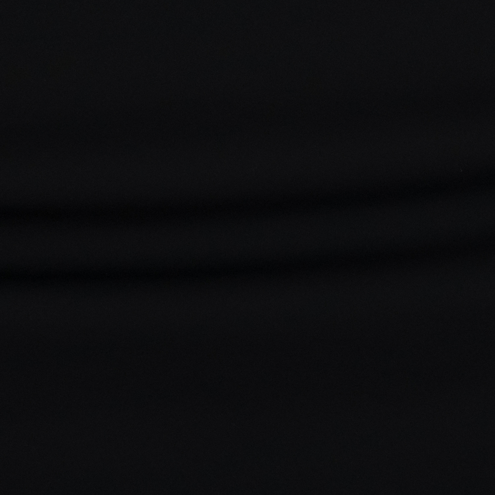 Поплин чёрного цвета (113 г/м2)